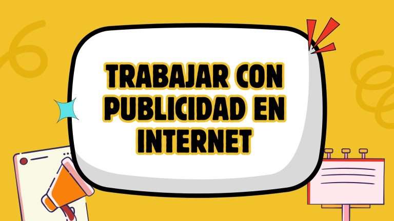 trabajar con publicidad en internet